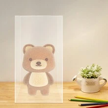Acrylic Display Case Plush Dolls Models Storage Display Cases Boxes 11.81*11.81*23.62inch - Clear - View 5