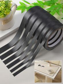 10米/卷多种宽度皮肤状/光滑边缘美线，背面带自粘性，用于翻新、边缘包裹、白色/黄色/绿色/蓝色/黑色/金色纯色背景装饰条，适用于墙壁裂缝、家具柜门、缝隙覆盖、边缘密封胶带、贴纸、墙贴花、用于家庭装饰的乙烯基贴花、春季装饰品让您的家焕然一新、节日装饰贴纸礼物生日毕业 - 彩色 - 查看 59