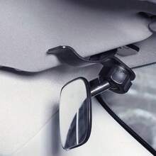 Car Seat Rearview Mirror, Adjustable Car Makeup Mirror, Convex Mirror, Universal ABS Mirror, Car Accessories - 1 Pack - View 8