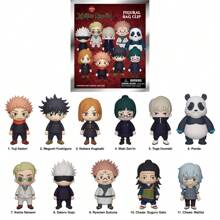 Crunchyroll 1 件 官方授权 3D 动漫角色系列神秘散装袋夹钥匙扣随机一个 Itadori Yuji Fushiguro Megumi 或其他角色，适合动漫迷和朋友的生日圣诞节万圣节礼物 - MN-30110 - 查看 4