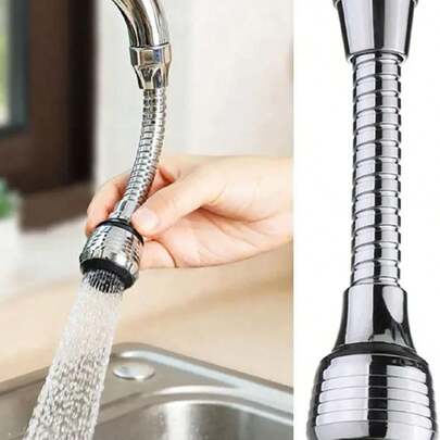 1 件厨房小工具 2 种模式 360 度旋转起泡器高压水龙头延长器节水浴室厨房配件用品家居浴室装饰秋季装饰返校