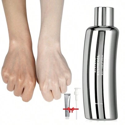 أساس تفتيح الجسم السريع مع الأفوكادو - مرطب ومنعش لتوحيد لون البشرة ، يرطب ويُنعم البشرة الجافة ، يغذي الجسم ، يرطب ويُنعم للمس الحريري هدية ، لوشن/كريم الجسم