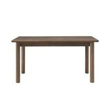 60" Rectangular Dining Table For 6 Person, Retro Kitchen Table, Wooden Dinner Room Table With Solid Wood Legs For Home Kitchen Restaurant Living Room, Ultra Easy To Assemble - Brown - View 7