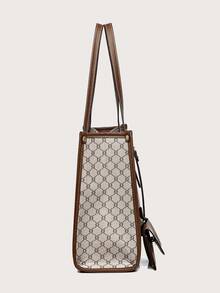 Bộ 3 túi tote đi làm, sức chứa lớn - Xám - Xem 5