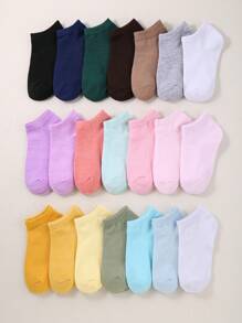 14 Paar zufällige Farben Kinder Halbe Polster Kurzsocken Athletic Knöchelsocken Jungen Mädchen Knöchelsocken Kinder Sport Knöchelsocken