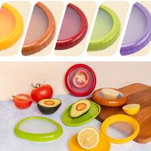 1 hộp đựng thực phẩm bằng silicon đựng chanh, bơ, hành tây, tủ lạnh, hộp đựng sản phẩm kín di động ngoài trời, quà tặng Halloween/Lễ Tạ ơn/Giáng sinh, đồ dùng nhà bếp, trang trí phòng, thích hợp cho nhà bếp, nhà hàng, tiệc tùng, cắm trại, tụ họp, quà tặng cho bạn bè, quà tặng gia đình, quà tặng Giáng sinh - Nhiều màu - Xem 14