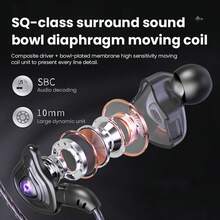 入耳式耳塞 高品质耳机 2 种颜色可选 内置麦克风 入耳式有线耳机 适用于手机电脑耳机 兼容 Apple iPhone、iPad、笔记本电脑，适用于 IOS/Android 用户，适合家人、朋友、儿童、生日、圣诞节、冬季、节日的礼物 简约美观且佩戴舒适，享受清晰的音频与麦克风功能，适用于手机电脑的运动耳机 - 彩色 - 查看 5