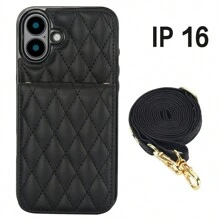 AWQUER 斜挎手机壳适用于 16 15 14 Plus 13 12 Mini 11 Pro Max 8 7 Plus SE 2020 2022，PU 皮革钱包式手机壳适用于 Galaxy S24 S23 S22 S21 FE Note 20 Ultra 10 Plus A55 A15 A54 A14 A73 A53 A13 A72 A52 A71 A51 4G 5G 卡槽 RFID 屏蔽手机袋支架保护套 - 黑色 - 查看 65