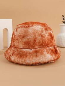 1 件时尚扎染波西米亚街头帽子，采用涤纶纤维制成，蓬松，温暖，防风，复古防晒，厚实保暖外套，适合秋冬季 - A - 查看 3