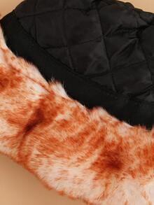 1 件时尚扎染波西米亚街头帽子，采用涤纶纤维制成，蓬松，温暖，防风，复古防晒，厚实保暖外套，适合秋冬季 - A - 查看 10