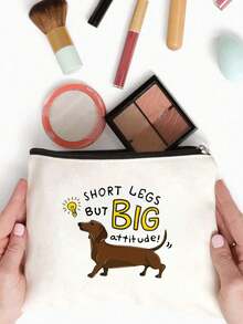 Túi đựng mỹ phẩm, Túi đựng mỹ phẩm in, Túi đựng đồ trang điểm, Quà tặng cho bé gái, Túi đựng đồ in họa tiết chữ thời trang đơn giản dễ thương, Túi đựng mỹ phẩm để đựng các vật dụng nhỏ, Túi đựng đồ, Túi đựng đồ vệ sinh cá nhân, Túi cầm tay, Túi đựng đồ nhẹ có thể gấp lại, Túi mua sắm đơn giản, Túi cầm tay quà tặng cho giáo viên, Túi đựng đồ cho y tá, bác sĩ, giáo viên, Thích hợp để đựng mỹ phẩm du lịch cá nhân Đồ dùng học tập Túi đựng đồ trang điểm Đồ dùng thiết yếu khi đi du lịch Túi đựng đồ trang điểm Túi đựng đồ trang điểm Làm đẹp - Màu be - Xem 3