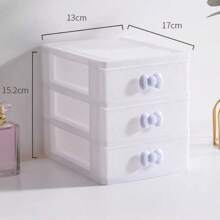 1pc Pink Jewelry Storage Box, Multi-Layer Makeup Organizer, Multi-Color/Multi-Tier Valentine Day Sun Travel Cool Back To School