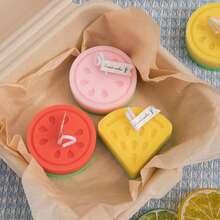 多色独立西瓜水果香薰蜡烛，圣诞创意蜡烛礼物，INS 风格家居装饰香薰蜡烛，婚礼装饰香薰蜡烛，房间装饰，礼物 - 彩色 - 查看 6