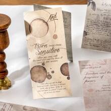 20 张诗歌片段贴纸书，创意美学贴纸拼贴 DIY 装饰，节日礼物，个性化剪贴簿学校用品 - 彩色 - 查看 7