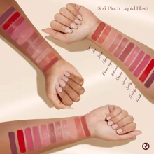 Rare Beauty by Selena Gomez Soft Pinch Dewy Liquid Blush Mini Size,Happy - Dewy Cool Pink ,Hope - Nude MauveLIMITED EDITION,(1.43ml/0.048fl.Oz ),(3.2ml/0.11fl.Oz ) - 0.11 Oz / 3.2 ML, Lightweight, Natural-Looking Flush For A Dewy Finish. Buildable, Long-Lasting Blush Perfect For On-The-Go Touch-Ups. Suitable For All Skin Tones.