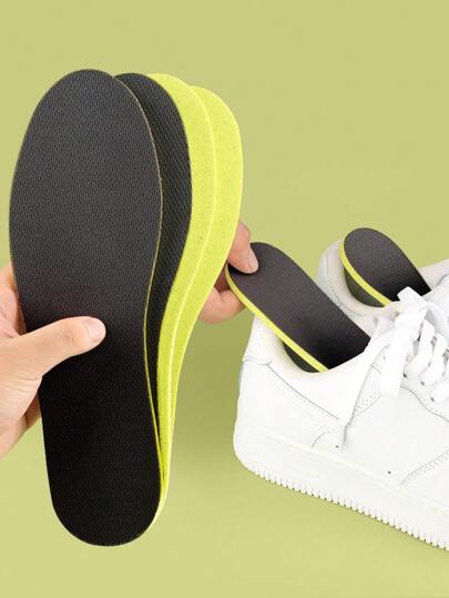 1 Pair Unisex Sweat-Absorbent Breathable Anti-Slip Soft Insoles For Casual Shoes, Athletic Shoes, Leather Shoes, Basketball Shoes For Women Men Sneakers Shoes, Casual Shoes, Gift Ideas