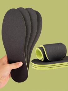 1 双男女通用吸汗透气防滑软鞋垫，适用于休闲鞋、运动鞋、皮鞋、篮球鞋、男女运动鞋、休闲鞋，礼品之选 - 黑色 - 查看 3
