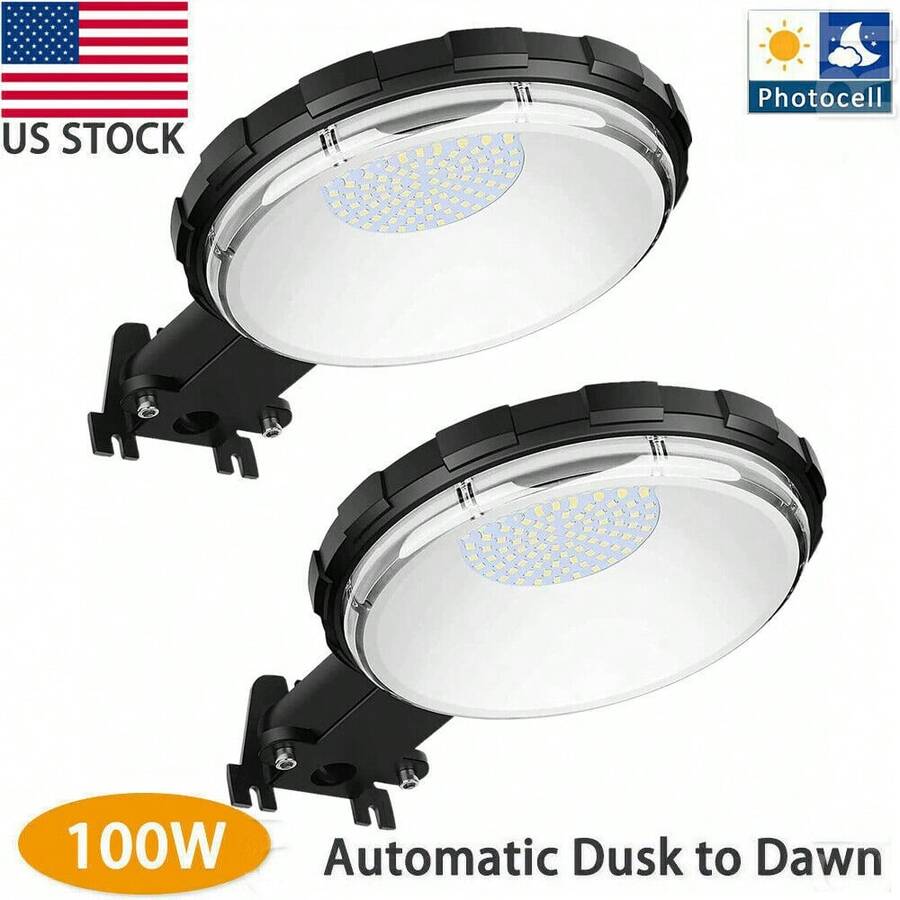 LIANGCHEN 2 Pack 100W LED Solar Flood Lights Outdoor With Remote Dusk To Dawn Solar Security Street Light Waterproof Ip67 Fence Garden Pool Barn Lawn Flag Po