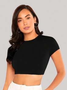 ADAMAS ATACADISTA KIT 2 CROPPED SUPLEX SHORT SLEEVE TOPS BEAUTIFUL - 黑色和黃色 - 查看 3