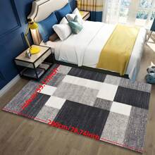 Elegant Style Indoor Decorative Carpet, Faux Wool Area Rug For Living Room, Sofa, Bedroom, Bedside Slip-Resistant Mat, Dining Room, Kitchen, Office Chair Pad, Entryway Doormat, Outdoor Picnic Mat, Camping Blanket