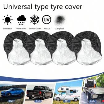 1 PC Bandenhoes Camper RV Reservebandbeschermer All-Weather Bandenhoezen Voor Camper Trailer