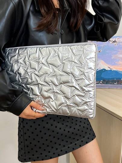 Bolso minimalista de lujo de unicolor para computadora portátil/Tablet/Laptop, resistente al agua y a los golpes, ligero, con compartimento para computadora, de gran capacidad y multiusos, con cremallera, ideal como regalo de Navidad, Día del Padre, Día de la Madre, para maestros, estudiantes de primaria, secundaria o universitarios.