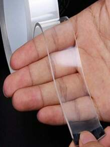 3 件/1 件纳米双面胶带，超粘且透明，适用于墙壁、插座、无损挂钩和其他家用固定装置 - 彩色 - 查看 10