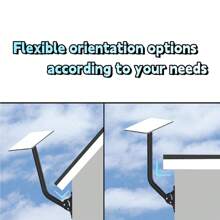 Starlink Gen 3 Standard Wall Mount, ​Adjustable Starlink Gen 3 Mount, Starlink Roof Mount Compatible With V3 Starlink Standard Dish, Starlink Mounting Kit, Starlink Pole Mount - 黑色 - 查看 7