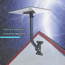 Starlink Gen 3 Standard Wall Mount, ​Adjustable Starlink Gen 3 Mount, Starlink Roof Mount Compatible With V3 Starlink Standard Dish, Starlink Mounting Kit, Starlink Pole Mount - 黑色 - 查看 3