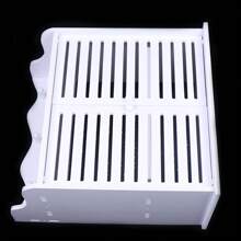 Eatssode Wall Cabinet 2-Tiers White Kitchen Wall Cabinets Cosmetic Medicine Cabinet Hanging Bathroom Cabinet Wall Cabinet, 37 X 20 X 40.8 Cm - 白色 - 查看 8