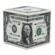 1 pieza Cubo mágico, Cubo de velocidad con diseño de moneda de 1 dólar, Rompecabezas infinito, Juguetes para adolescentes y adultos - Multicolor - Ver 12