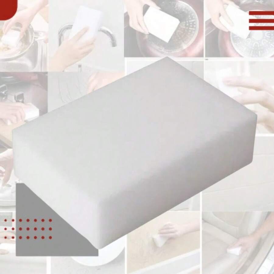 High Quality Melamine Sponge Magic Stain Remover Clink - 白色 - 查看 1
