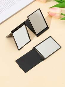 1/5/10pcs Foldable Compact Mirrors, Portable Makeup Mirror For Purse, Pocket Mirror, Travel Essential, Dorm Room Vanity Mirror,Makeup,Cheap,Room Decor,Vanity,Travel,Bedroom,Makeup Accessories,Mirror,Vanity Mirror,Mini Mirror,Compact Mirror,Mirror Small,Hand Mirror,Cheap,Stocking Stuffers,Makeup,Makeup Tools,Cheap Stuff,Gifts,Gifts For Women,Christmas Gifts,Giveaways,Travel,Cheap Stuff,Travel Essential - Black - View 7