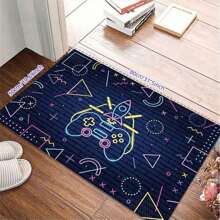 1pc New Design Game Controller Cartoon Style Led Neon Light Carpet Rugs, Gaming Room Decoration - Neon Game Console-5 - View 16