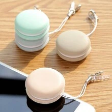 1pc Macaron 手机屏幕清洁 镜头清洁 鹿皮布 屏幕清洁工具挂件 - 彩色 - 查看 2