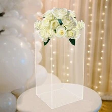 Acrylic Display Case Plush Dolls Models Storage Display Cases Boxes 11.81*11.81*23.62inch - Clear - View 3