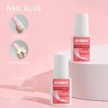 7g/3 件装指甲胶，台湾美容美甲胶，1 件/2 件/10 件贴纸和水晶强力持久指甲胶 - 彩色 - 查看 12