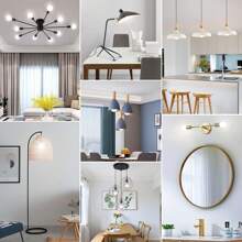 LED Bulbs Equivalent, 4 Pack Floodlights, 4000K Neutral White, 1500LM, E26 Base, Non-Dimmable, 10W Bright White