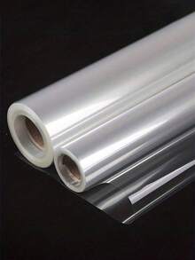 1 卷，透明包装纸，玻璃纸包装适用于情人节、婚礼等节日礼品篮糖果包装工艺花束包装、包装纸、薄纸、花束用品、礼品包装纸、鲜花包装纸、礼品包装、婚礼包装圣诞装饰圣诞礼品包装纸 - 白色 - 查看 12