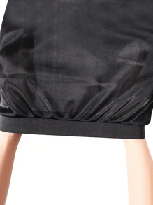 1pc Men's Sleep Cap, Soft Elastic Silk Satin Cap For Hair Protection And Styling