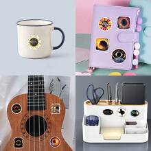 55张跨境新款日食涂鸦贴纸装饰笔记本行李箱贴纸批发 - 彩色 - 查看 8