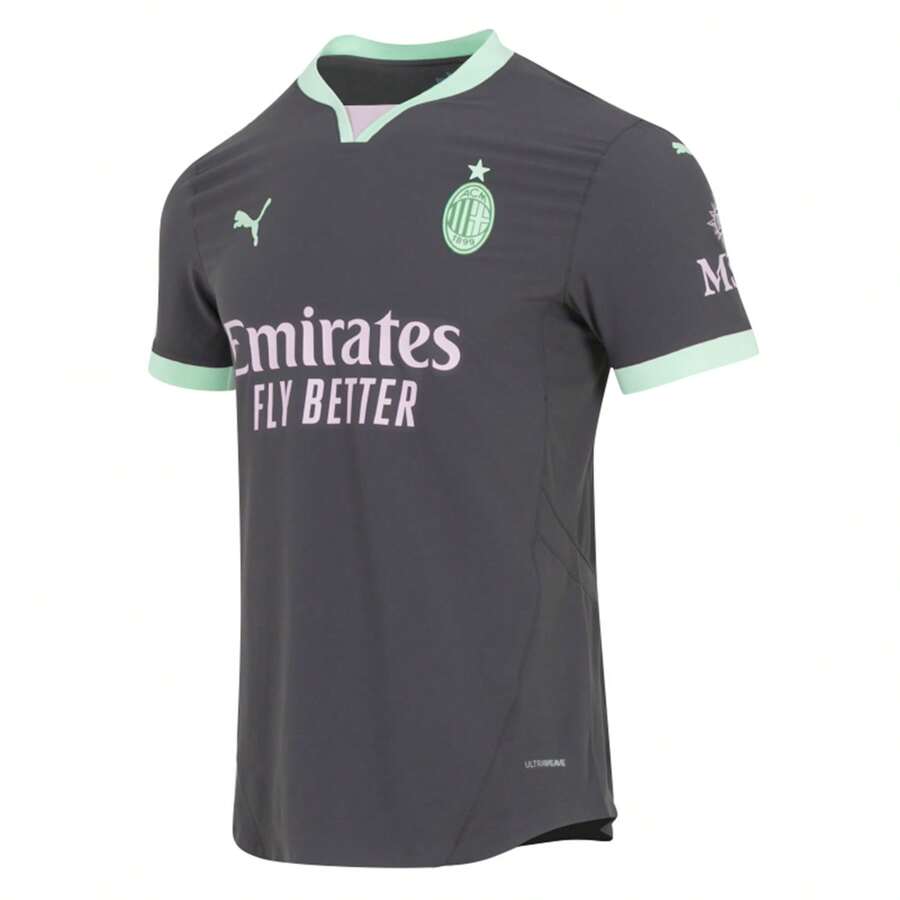 Men's Loose Fit V-Neck Short Sleeve Breathable Football Sports T-Shirt - Mint Green - View 1