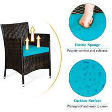 Outdoor Table & Chair Sets - Camel - View 5