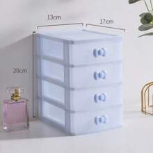 1pc Pink Jewelry Storage Box, Multi-Layer Makeup Organizer, Multi-Color/Multi-Tier Valentine Day Sun Travel Cool Back To School