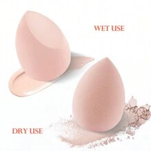SAM SUGAR 4-Piece Makeup Base Set Pre-Makeup Emulsion Powder Loose Powder Makeup Egg Set - E - 查看 7
