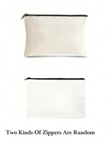 2 个装时尚字母印花化妆包，多功能化妆包，多功能拉链手拿包零钱包老师答谢礼物感谢老师化妆包化妆包毕业生日化妆包卡通图案化妆包，轻便便携礼品袋等功能性化妆包化妆包化妆包化妆收纳盒化妆收纳盒化妆袋化妆包 - 米色 - 查看 5