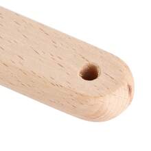 Pelle à pizza avec manche en bois amovible de 60 cm, spatule à pizza ronde antidérapante, ustensiles de cuisine, 8 pouces