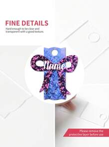 1pc, 40oz Glass Car Cup Bow Clover Cherry Nameplate. Personalized Love Valentine's Day Nameplate. Glass Straw Cap Accessories. Customized Cup Cap Nameplate. Handmade Gift. Valentine, Christmas, New Year Gift For Couples, Boyfriends, Girlfriends, Family And . Suitable For Anniversarys, Graduations, Weddings, Housewarm, Restaurant, Living Room, Bedrooms, Offices, Tea Room, Homes, Schools Water Bottles - nhiều màu - Xem 4