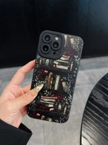 1 pièce Nouvelle étui de téléphone en pile de livres TPU, compatible avec iPhone 15 antichoc 14 femme 13 mignon 12 créatif 13 Pro Max/iPhone 12 Pro/11/15 Pro/15 Plus/15 Pro Max/14 Pro/14 Plus/14 Pro Max/13 Pro/12 Pro Max/7G/8G/7P/8P/XR/XS/X/16 Pro Max - Multicolore - Voir 1
