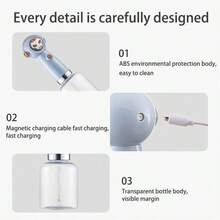 适用于智能宠物沐浴泡泡机 - USB 可充电，一键式泡沫分配器，适用于猫咪美容和洗发 - 彩色 - 查看 4